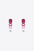 Ombre Crystal Wrap Earrings