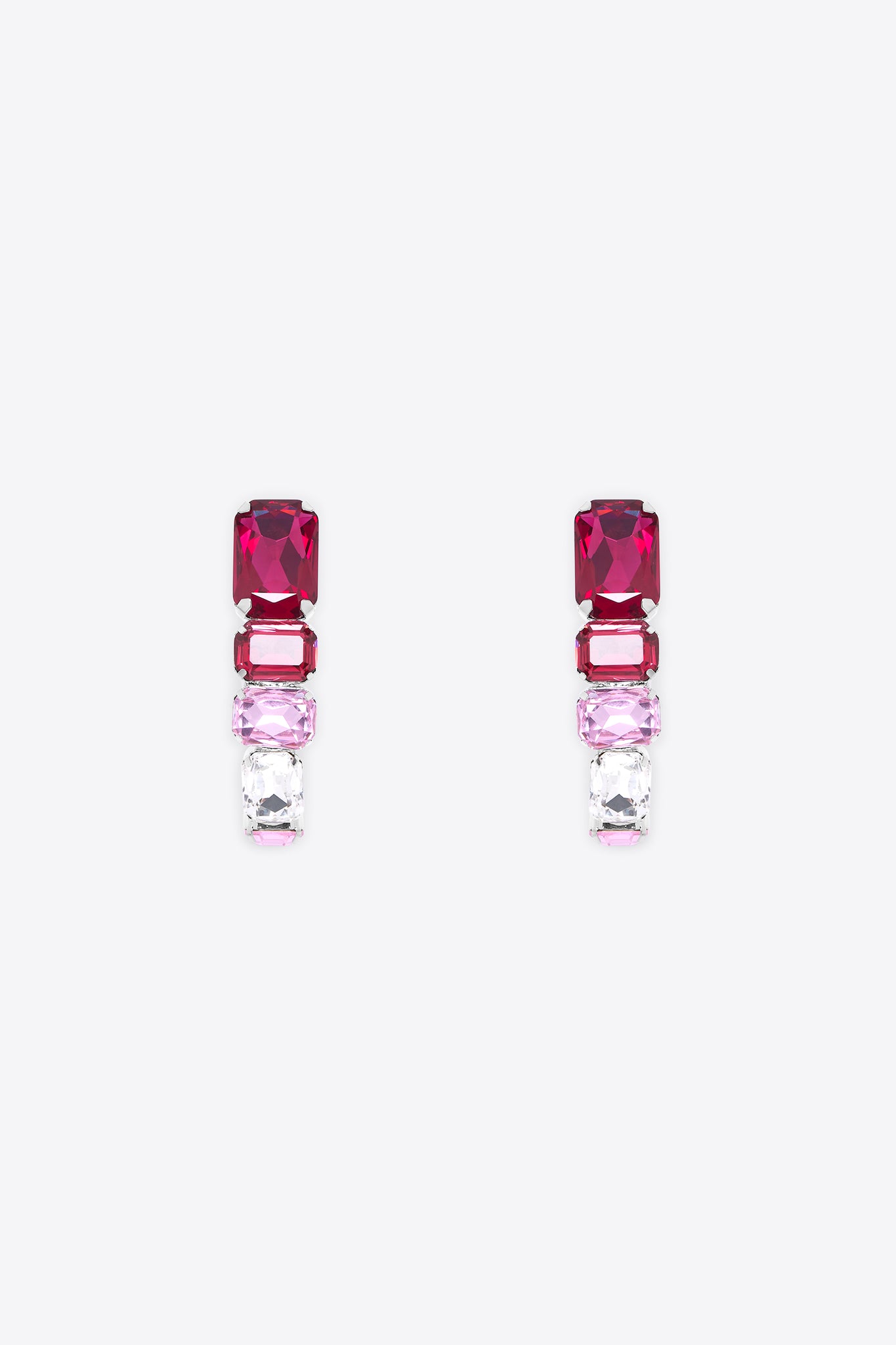 Ombre Crystal Wrap Earrings