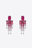 Ombre Crystal Chandelier Earrings