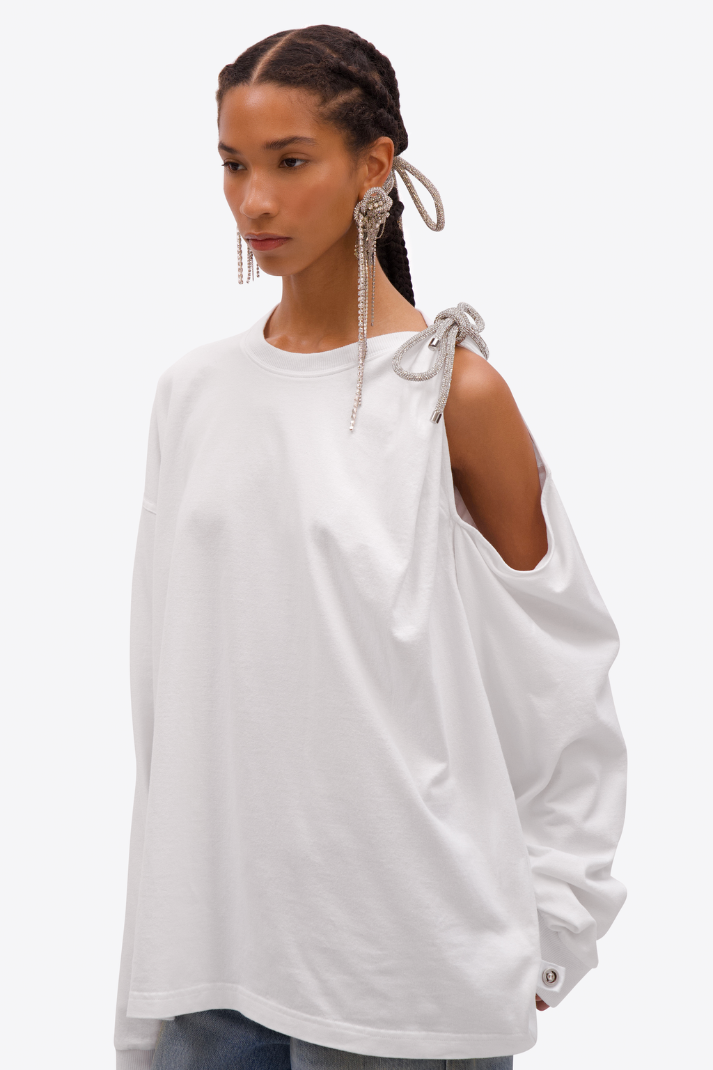 Crystal Knot Long T-Shirt