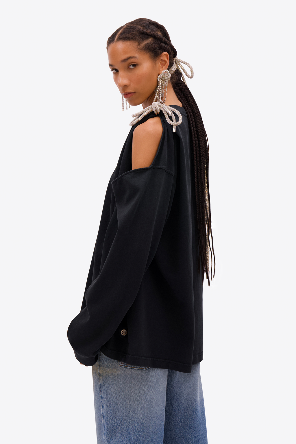 Crystal Knot Long T-Shirt