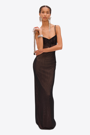 hotfix maxi dress Crystal Hotfix Gown – AREA