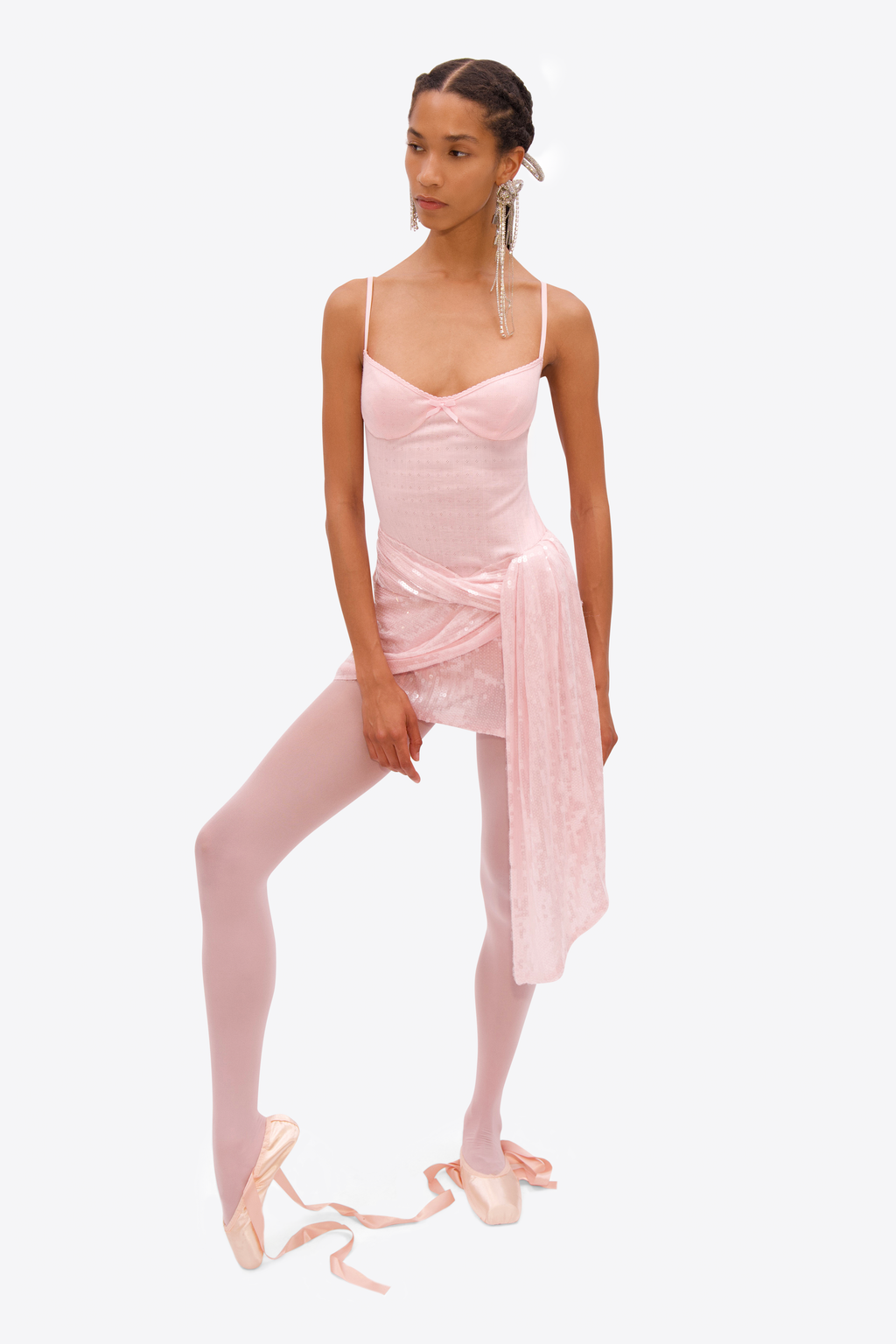 Ballerina Sequin Tank Dress