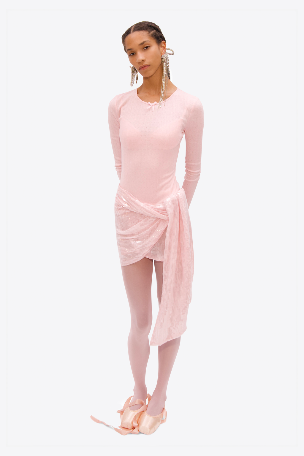 Ballerina Sequin Mini Dress