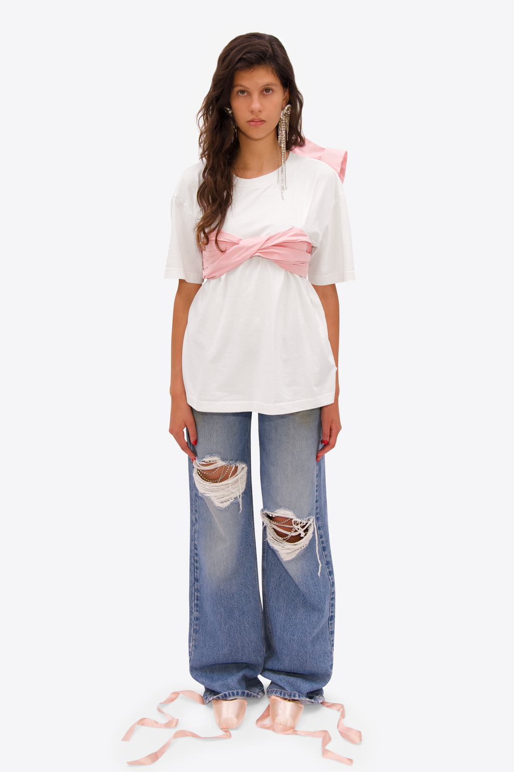 Taffeta Knot T-Shirt