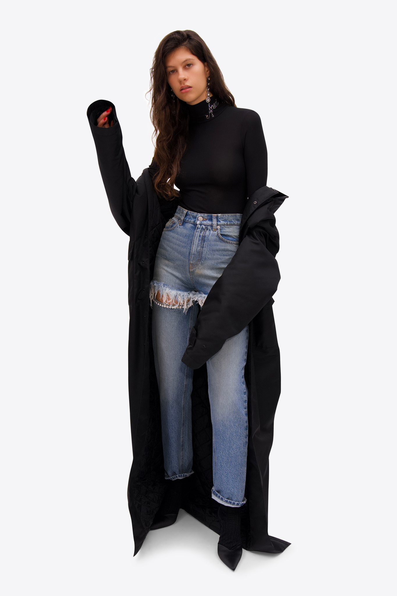 Couture Nylon Duster