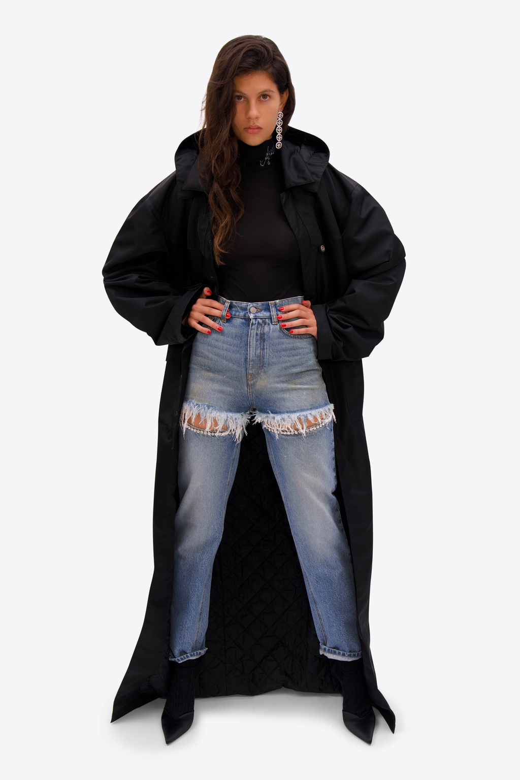Couture Nylon Duster