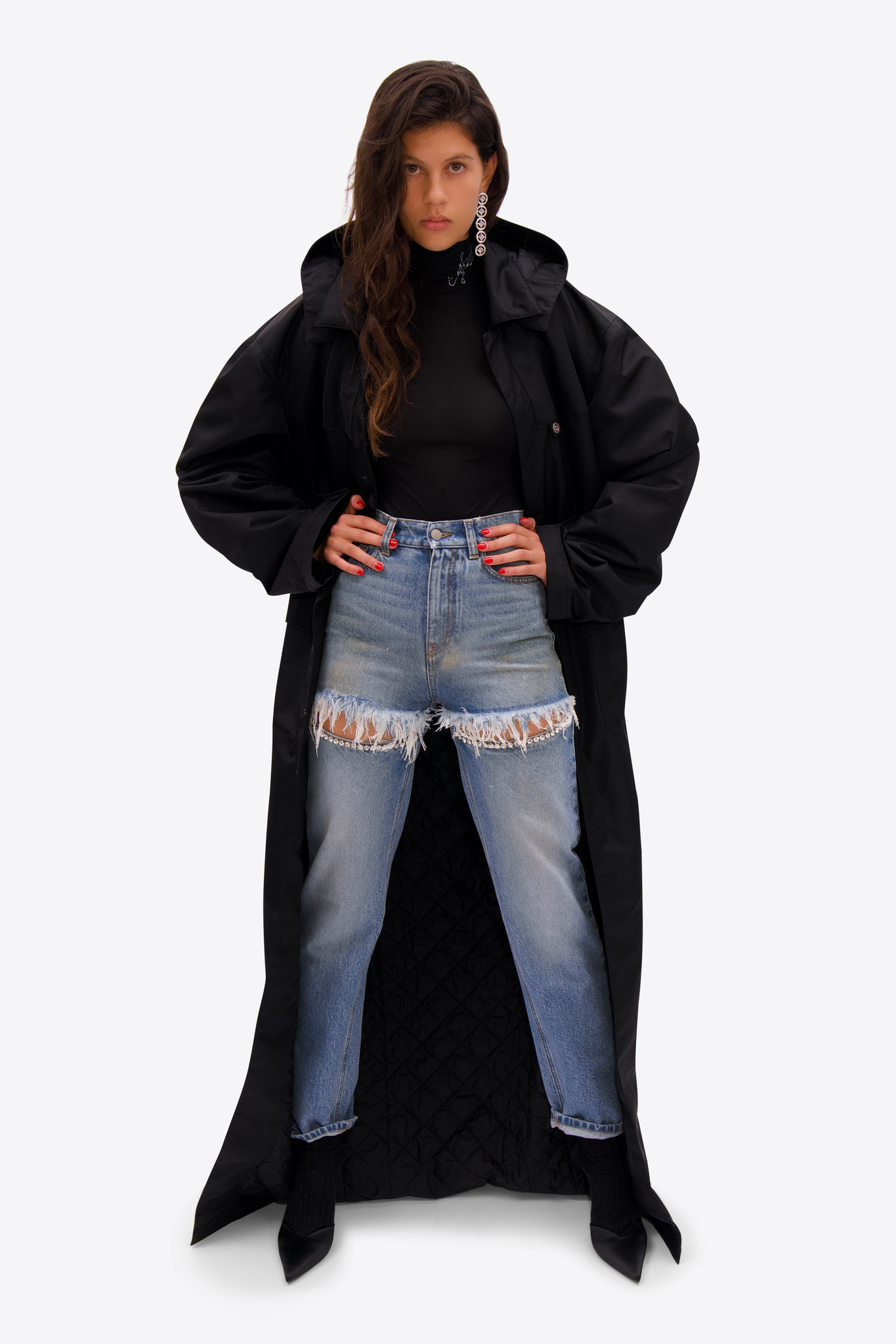 Couture Nylon Duster