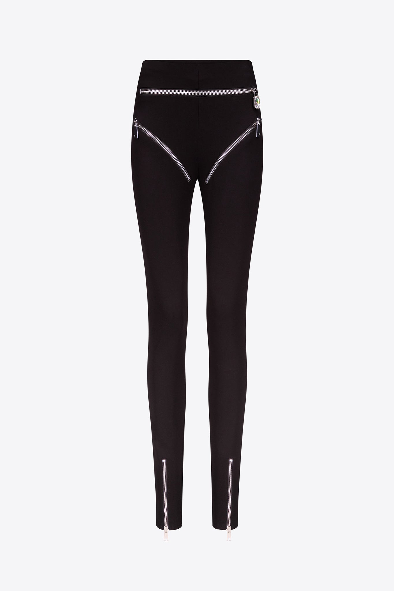 Zipper Brief Legging