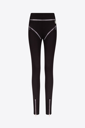 Zipper Brief Legging