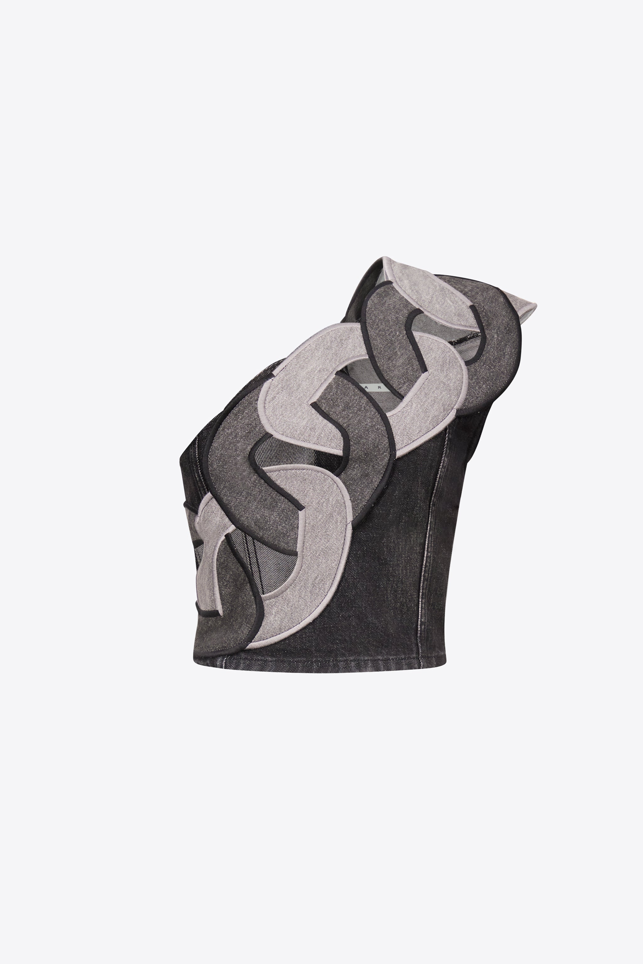 Chain Cutout Off Shoulder Top – AREA