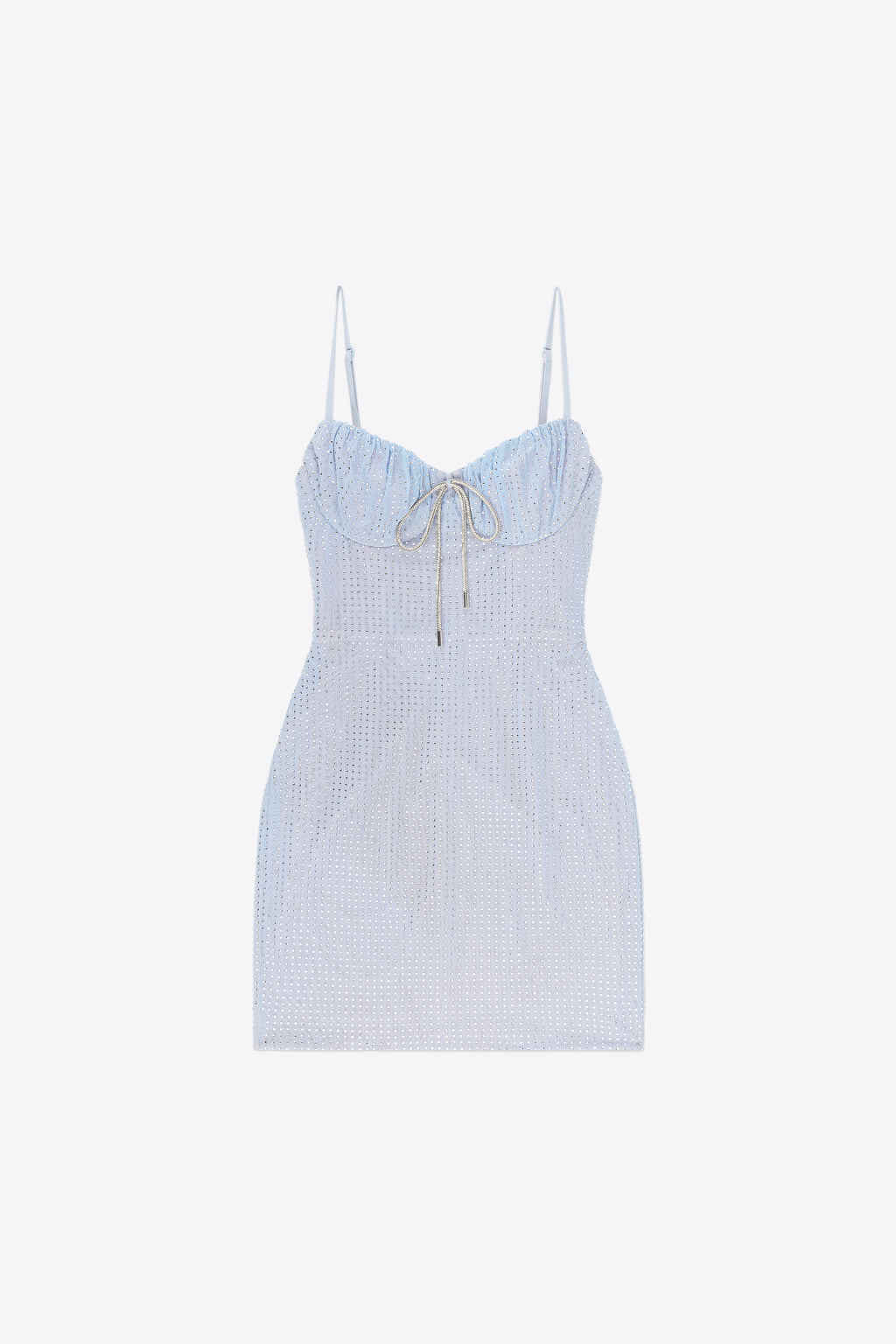 Crystal Hotfix Mini Dress