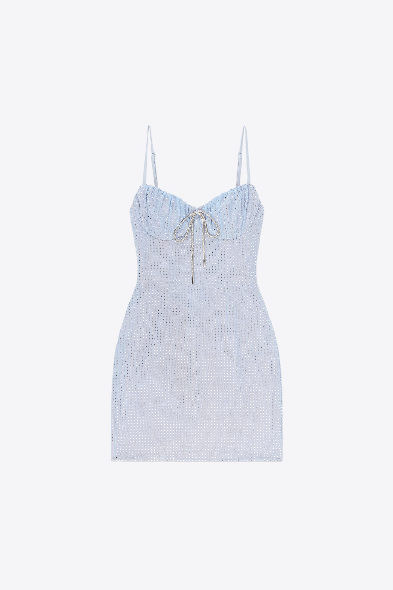 Crystal Hotfix Mini Dress