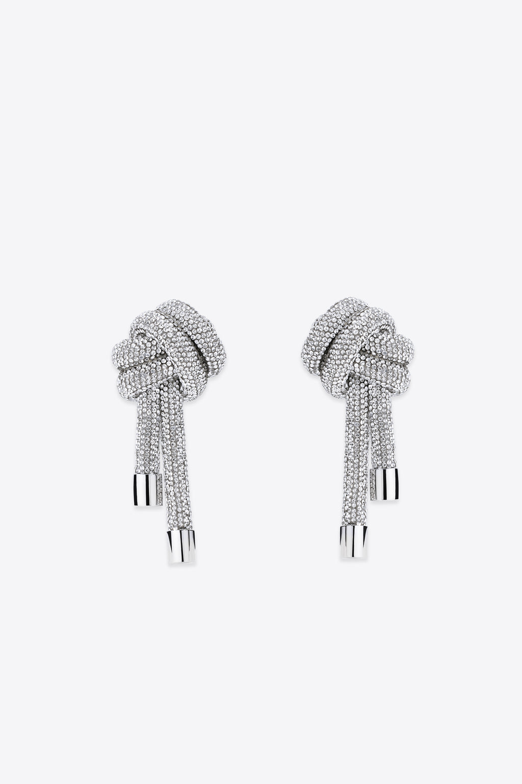 Crystal Knot Earrings