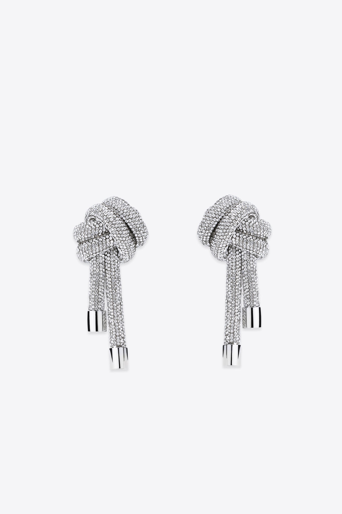 Crystal Knot Earrings
