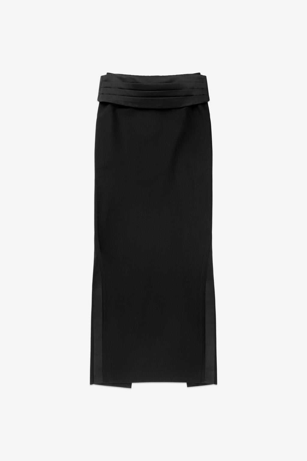 Tuxedo Column Skirt