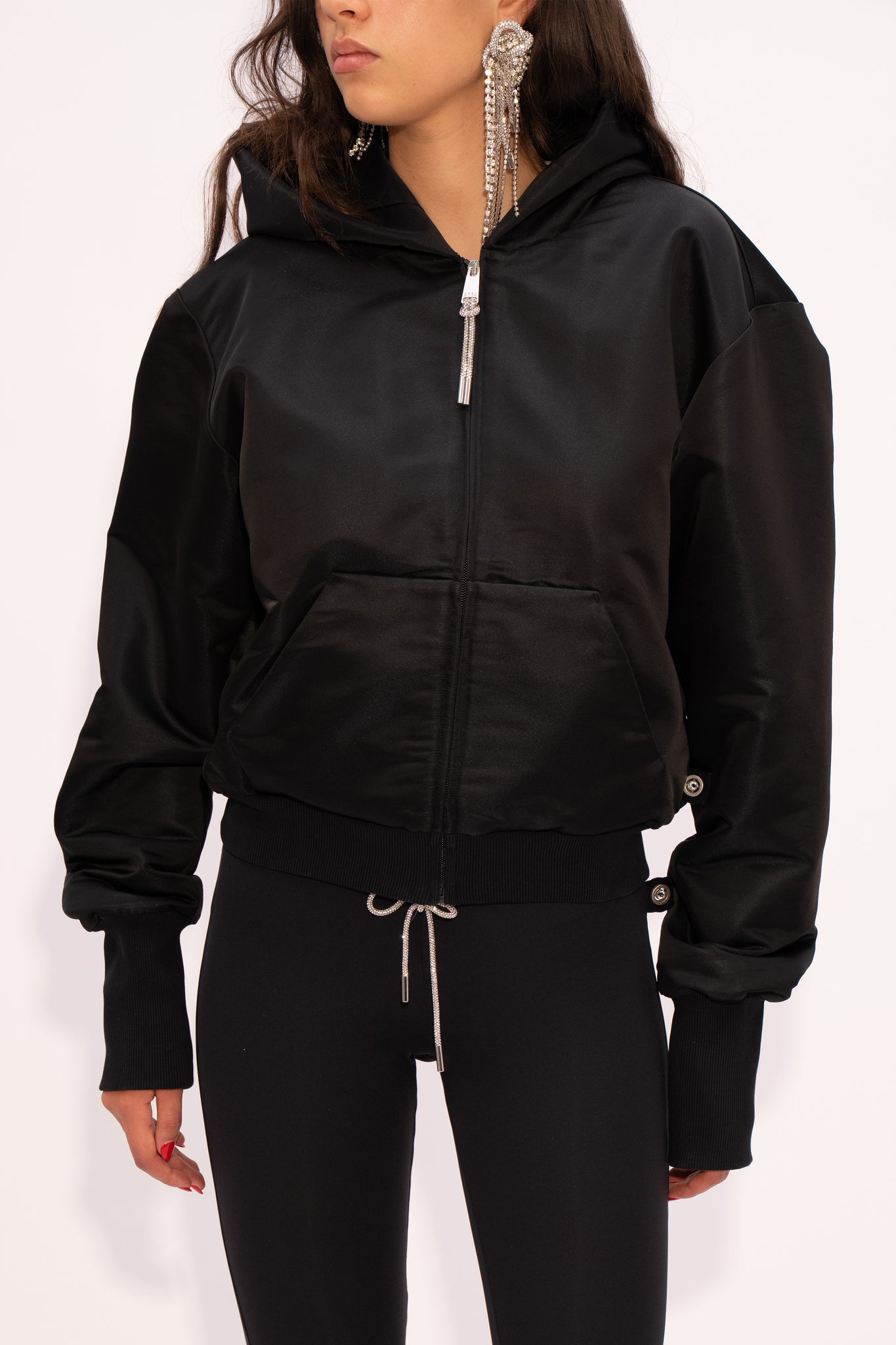 Satin Hoodie