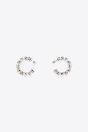 Small Classic Round Hoops 1"
