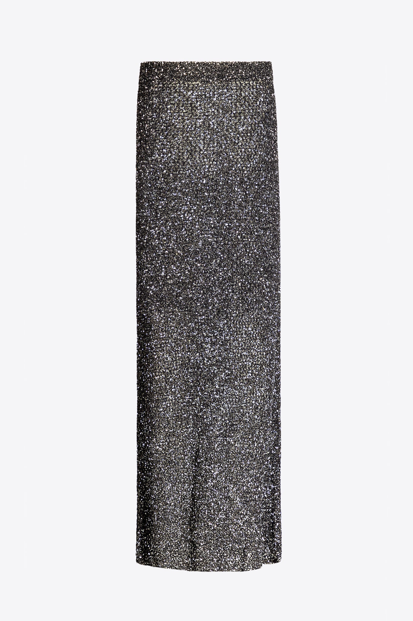 Sequin Crochet Maxi Skirt