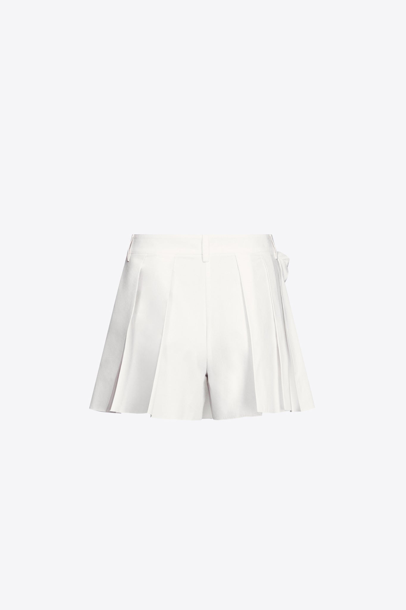 Crystal Rosette Poplin Skort