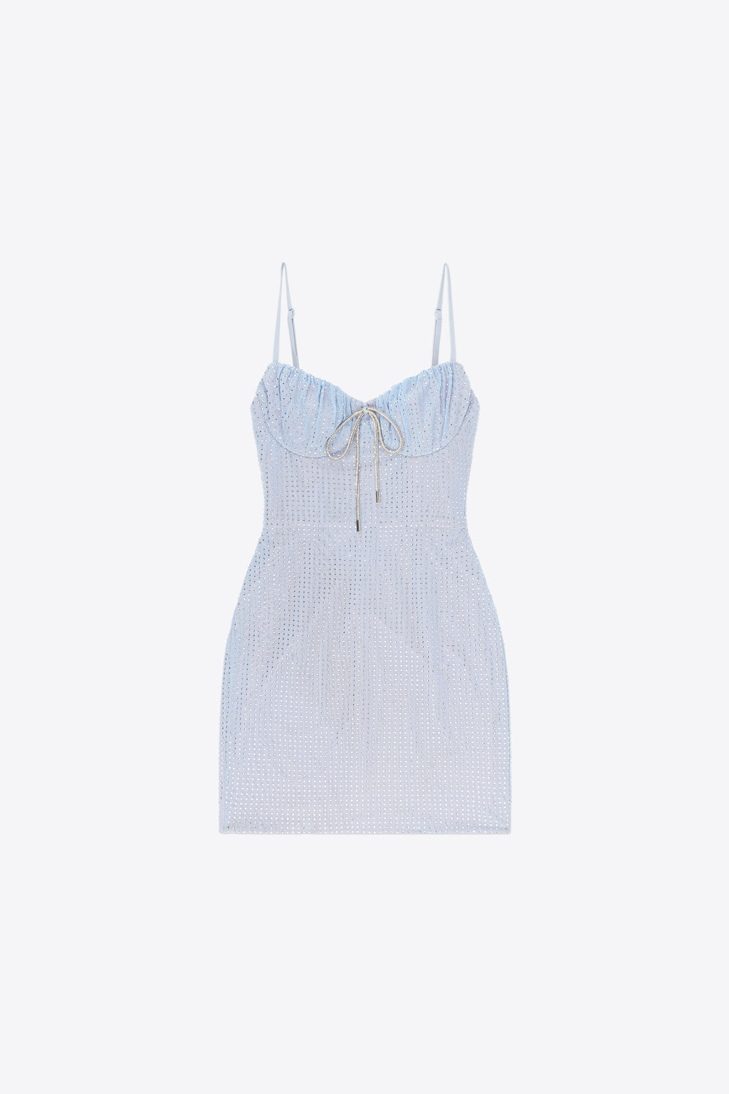Crystal Hotfix Mini Dress