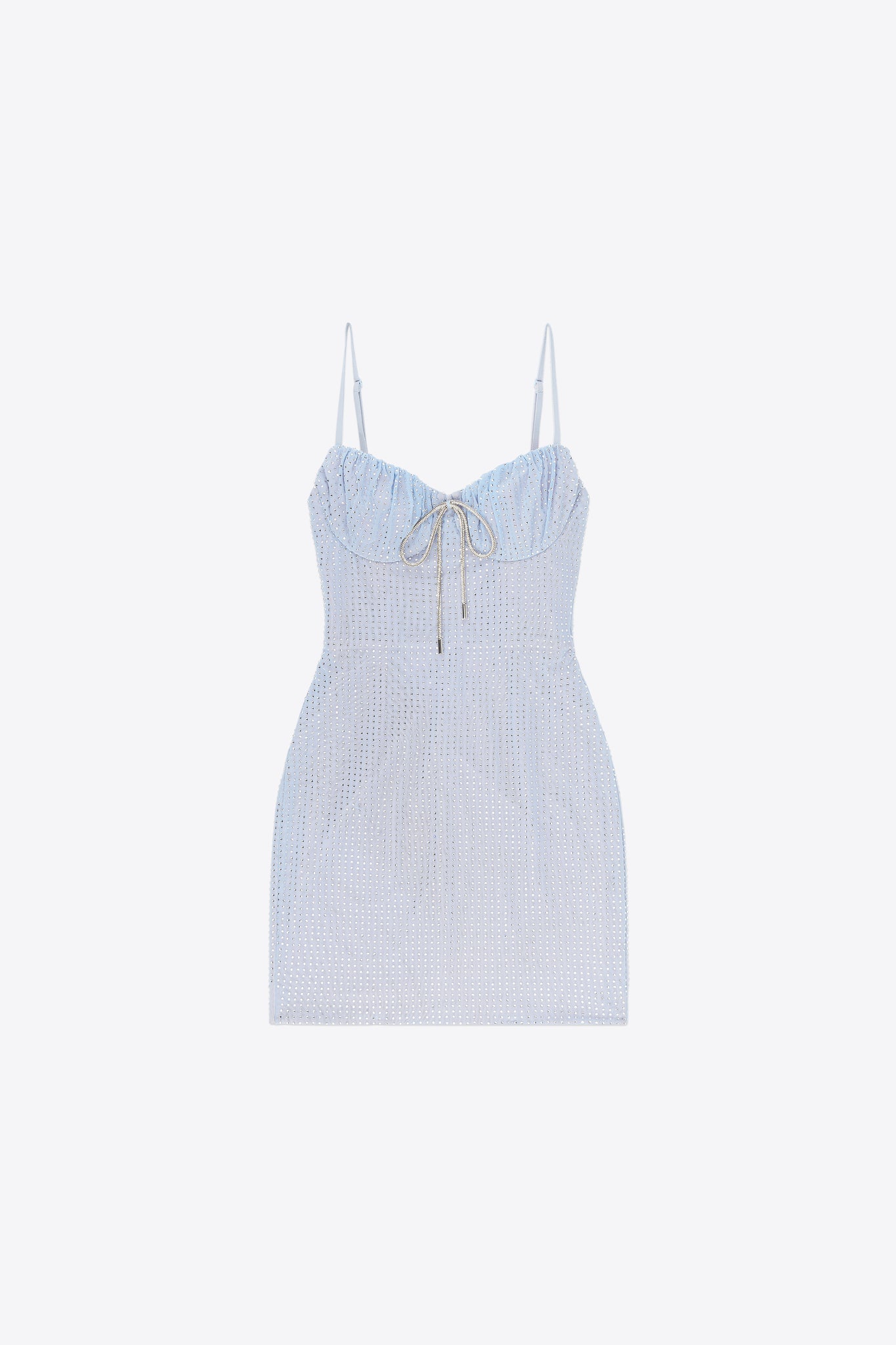 Crystal Hotfix Mini Dress